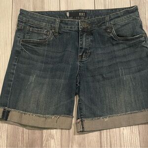 Kut from the Kloth Boyfriend Cut Blue Jean Shorts Women’s  Size 6